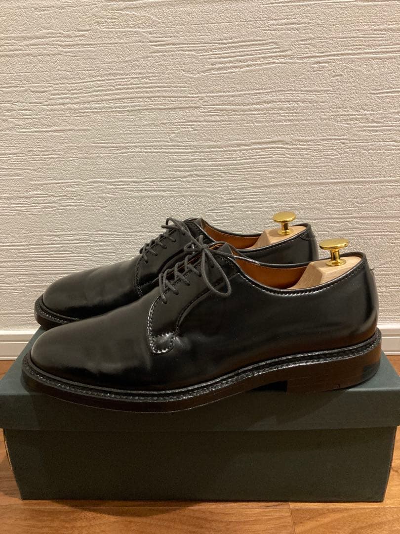 Alden オールデン 9901 ブラックコードバン プレーントゥ7D