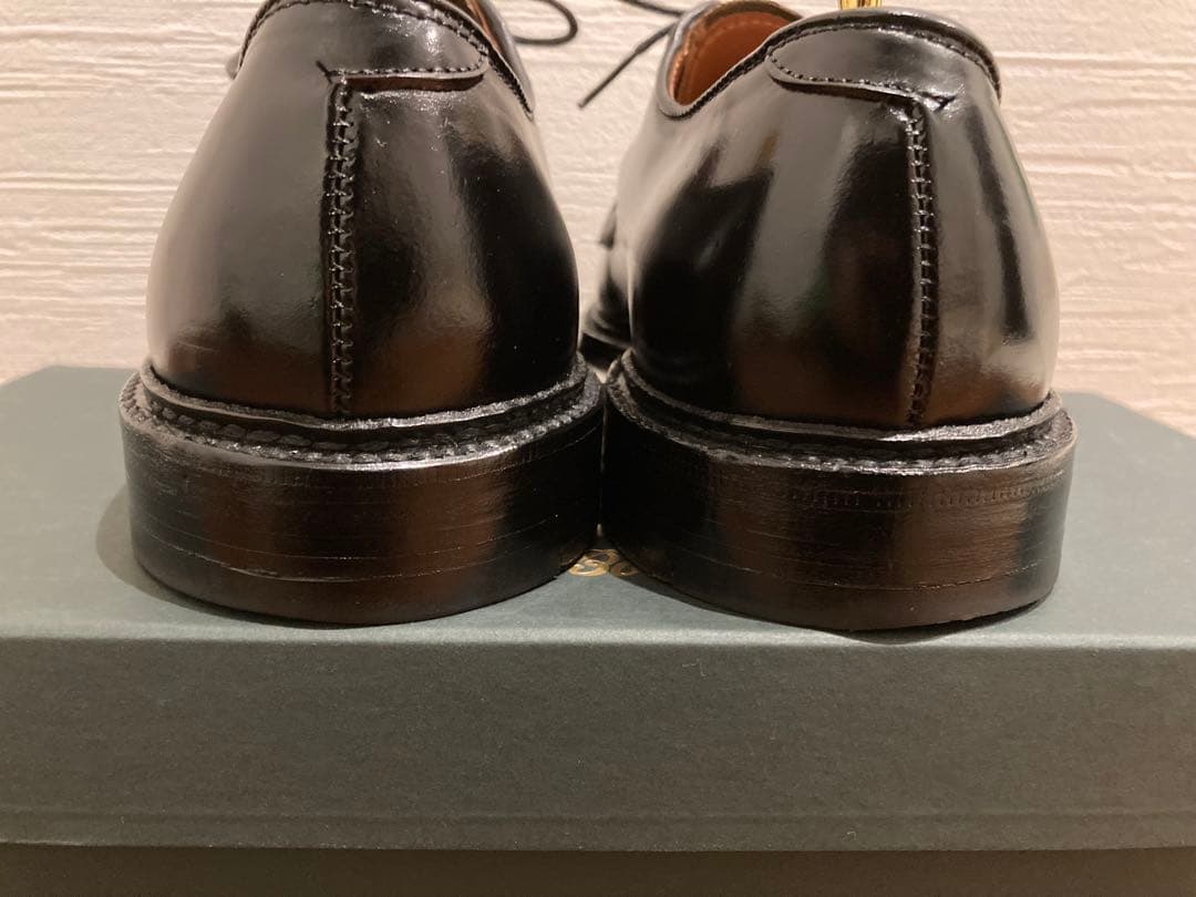 Alden オールデン 9901 ブラックコードバン プレーントゥ7D