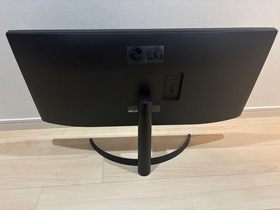 【美品】LG 34インチ ウルトラワイドモニター 34WP500-B 2023年