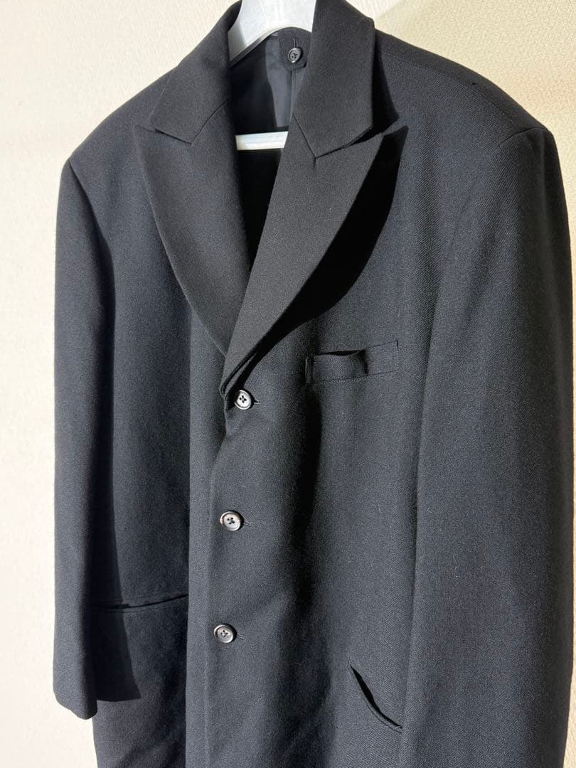 ヨウジヤマモトプールオム 94aw 2重襟 テーラードジャケット
