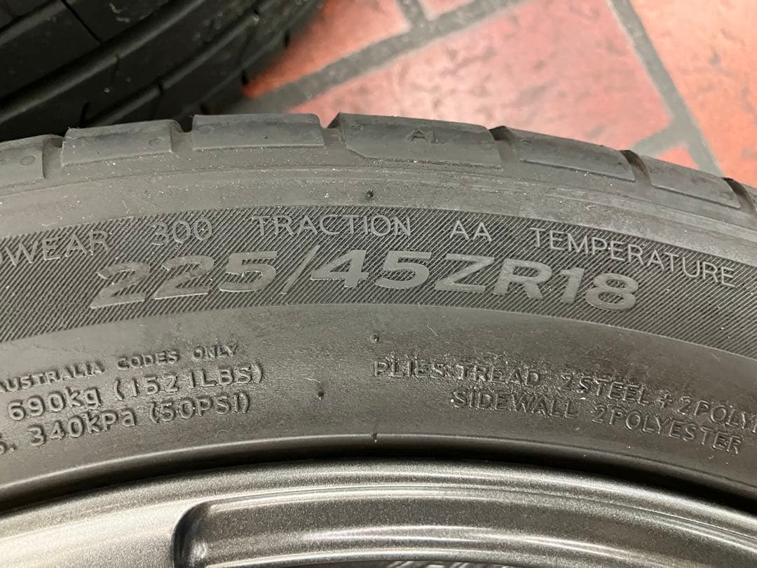 エンケイ PF-7 &ハンコックタイヤ