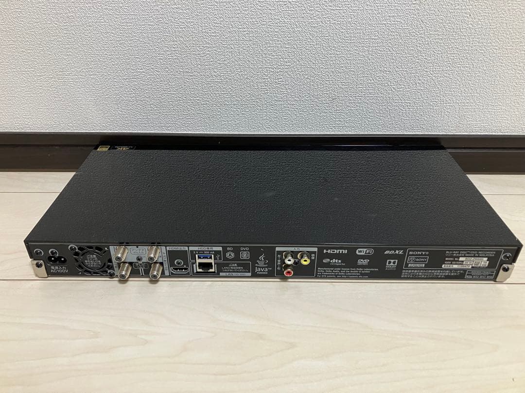 BDZ-ZW550 動作品　本体のみ