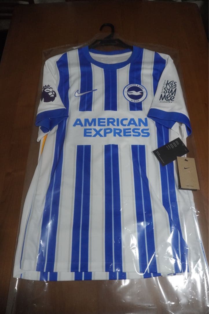 三苫薫　ブライトン 22 サッカージャージ　ユニフォーム　 L