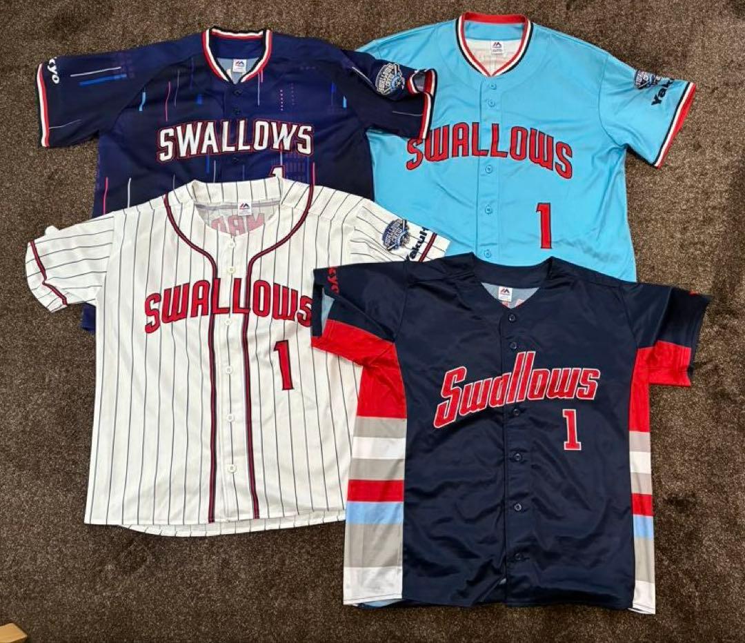 ど*平様 ヤクルトスワローズ ユニフォーム　山田（4枚セット）