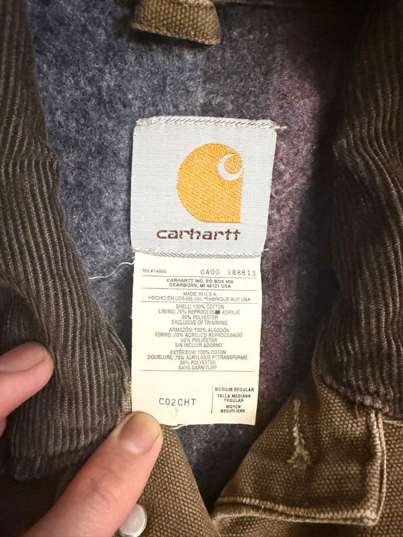ジャックロック様Carhartt USA M ミシガンチョアコート　カバーオール