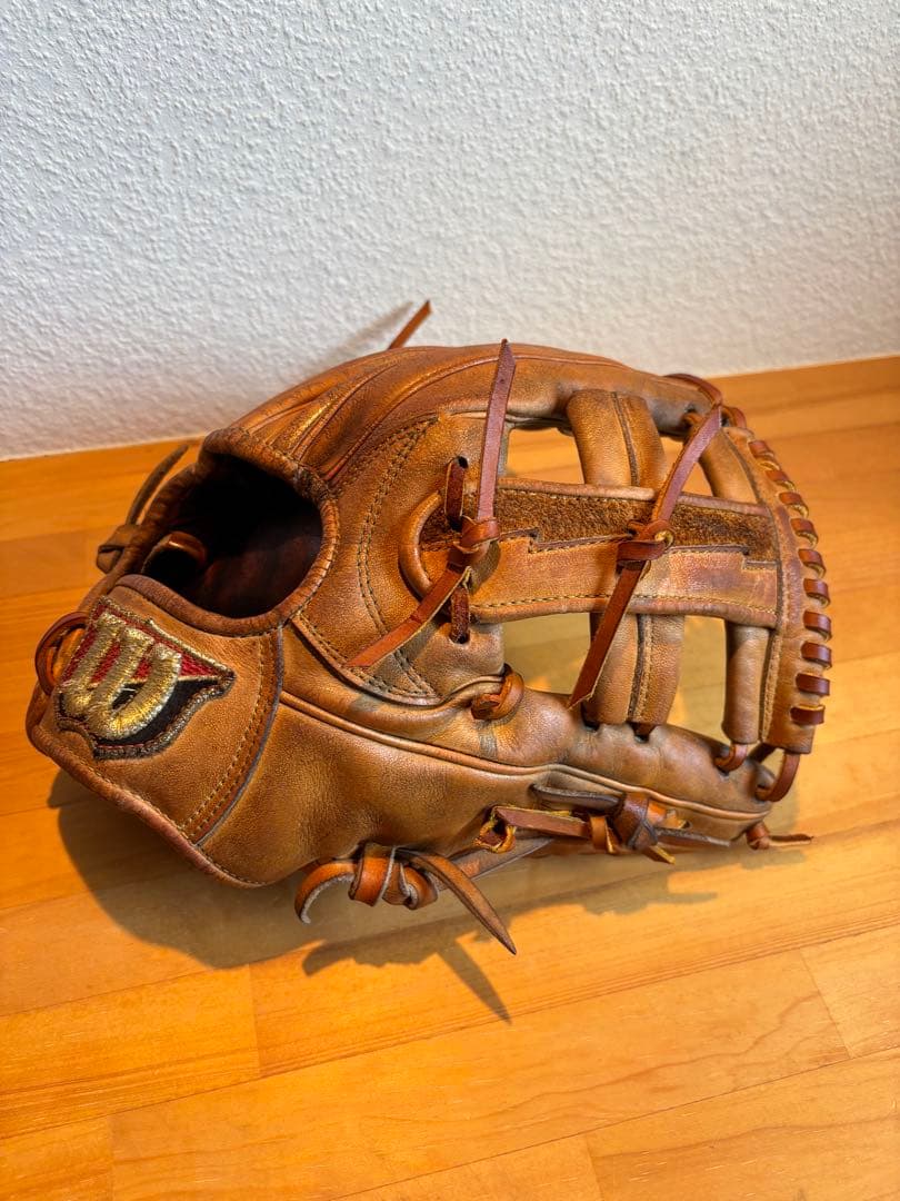Wilson 硬式 内野手用グローブ レース交換済み 型良好
