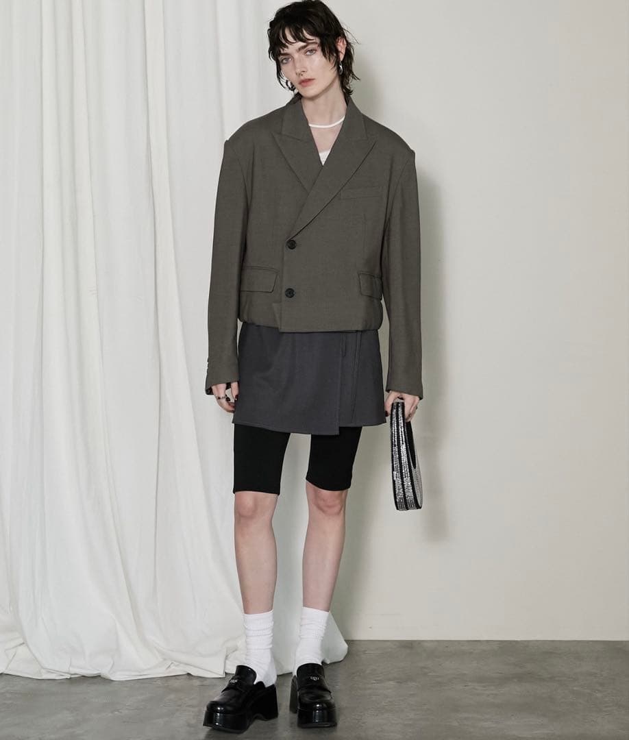 ジャケット・アウター prank project Fold Hem Jacket