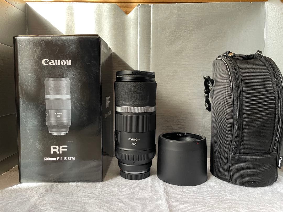 極美品　Canon RF600mm F11 IS STM 付属品いろいろ