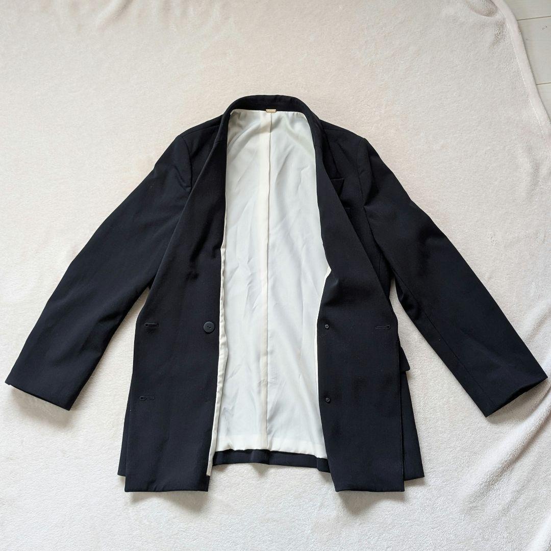 Mila Owen ミラオーウェン 2025 ダブルブレストブレザー ネイビー