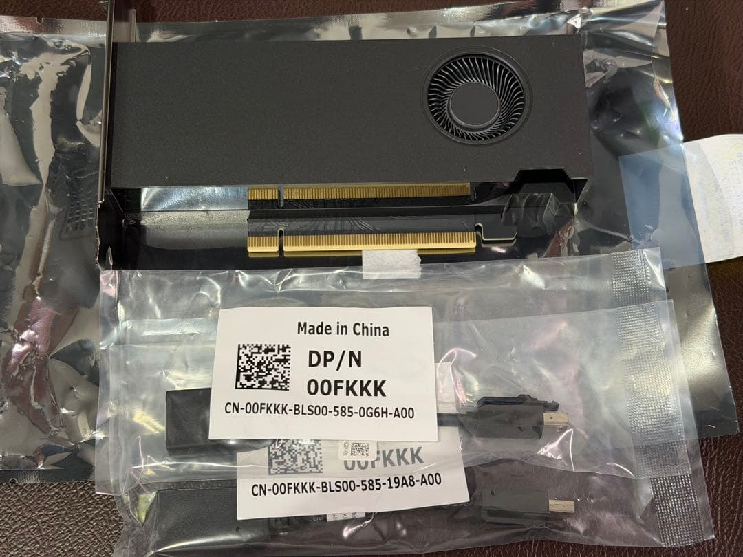 NVIDIA RTX2000 Ada GPUメモリ16GB No5