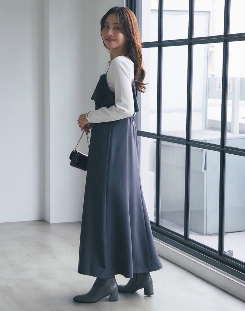 1/31までの出品⭐︎完売品！36サイズ♡ラッフルマーメイドキャミワンピース