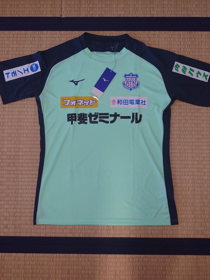 2025年 ヴァンフォーレ甲府 半袖 トレーニングシャツ 2XLサイズ