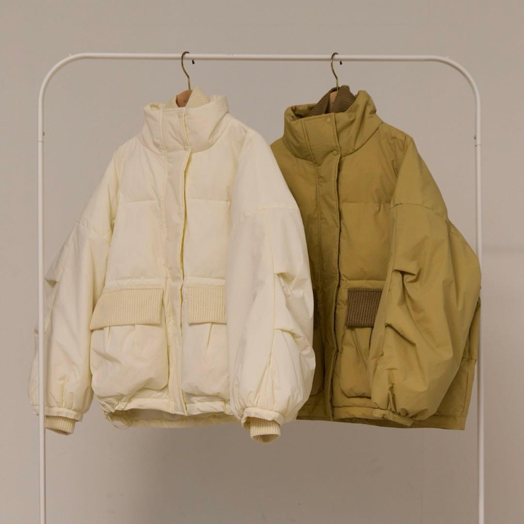 padding rib blouson/中綿リブブルゾン