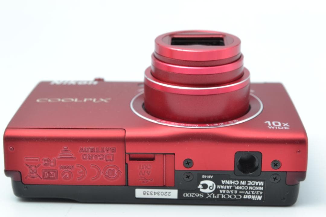 Nikon COOLPIX S6200 レッド 本体
