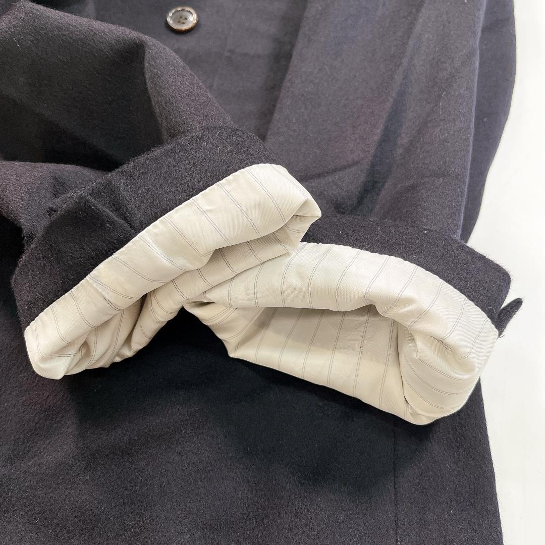 ランバンクラシック カシミヤ ダブル テーラードジャケット ST50-56 紺