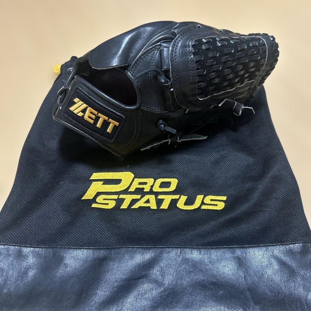 ZETTプロステイタス　投手用　硬式グローブ