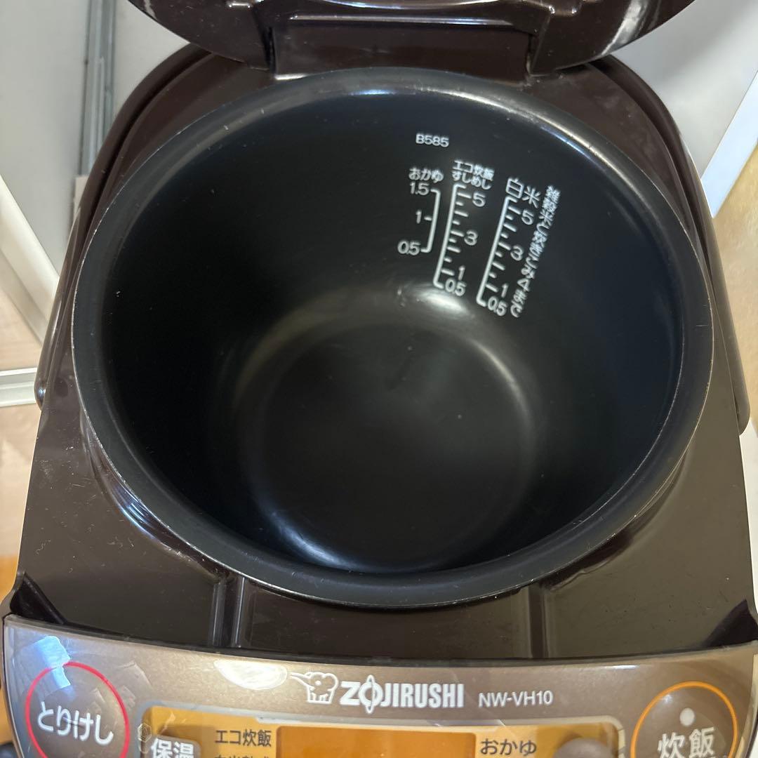 象印　NW-VH10 2021年製　5.5合炊き