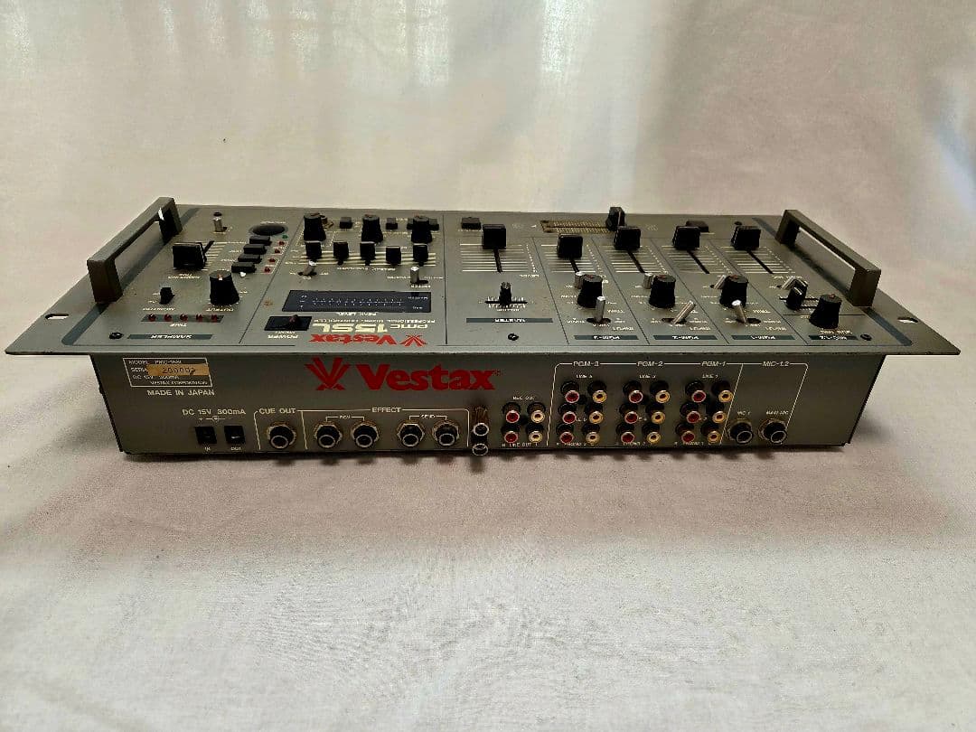 Vestax PMC-15SL DJミキサー レア・ヴィンテージ