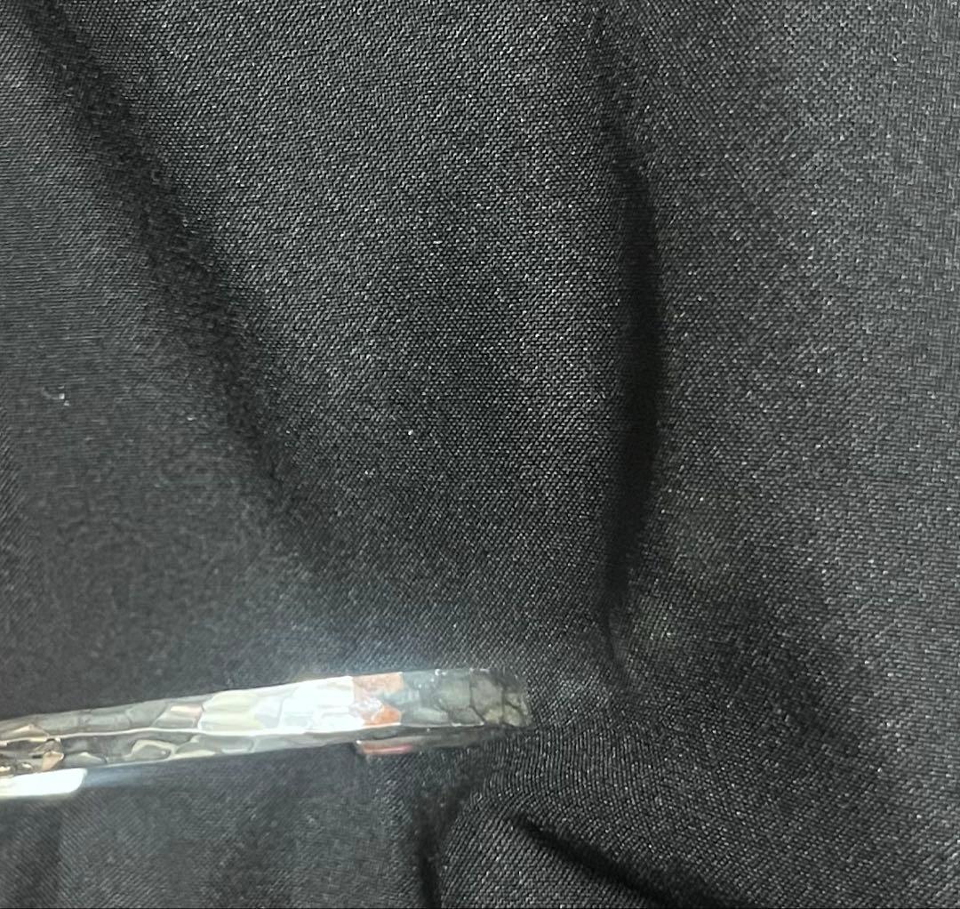 市松 シルバー バングル 女性向け