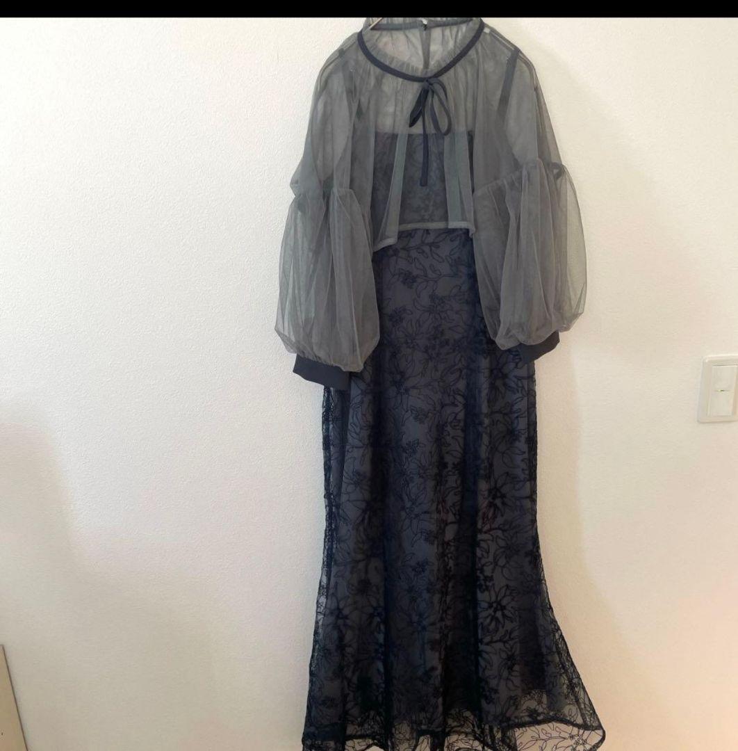 Uさん専用　Leja マーメイドシルエットキャミワンピース　S