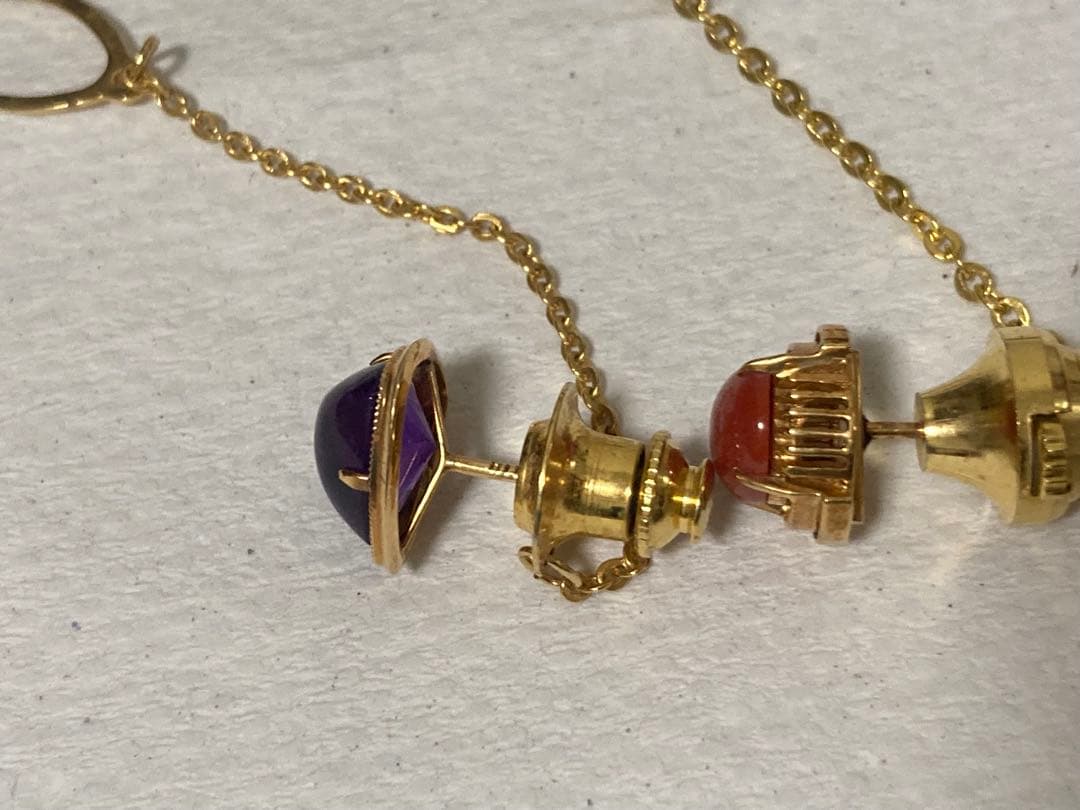 r*i様 k18 ネクタイピン