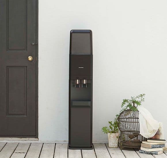 ブラック ウォーターサーバー スリムタイプ