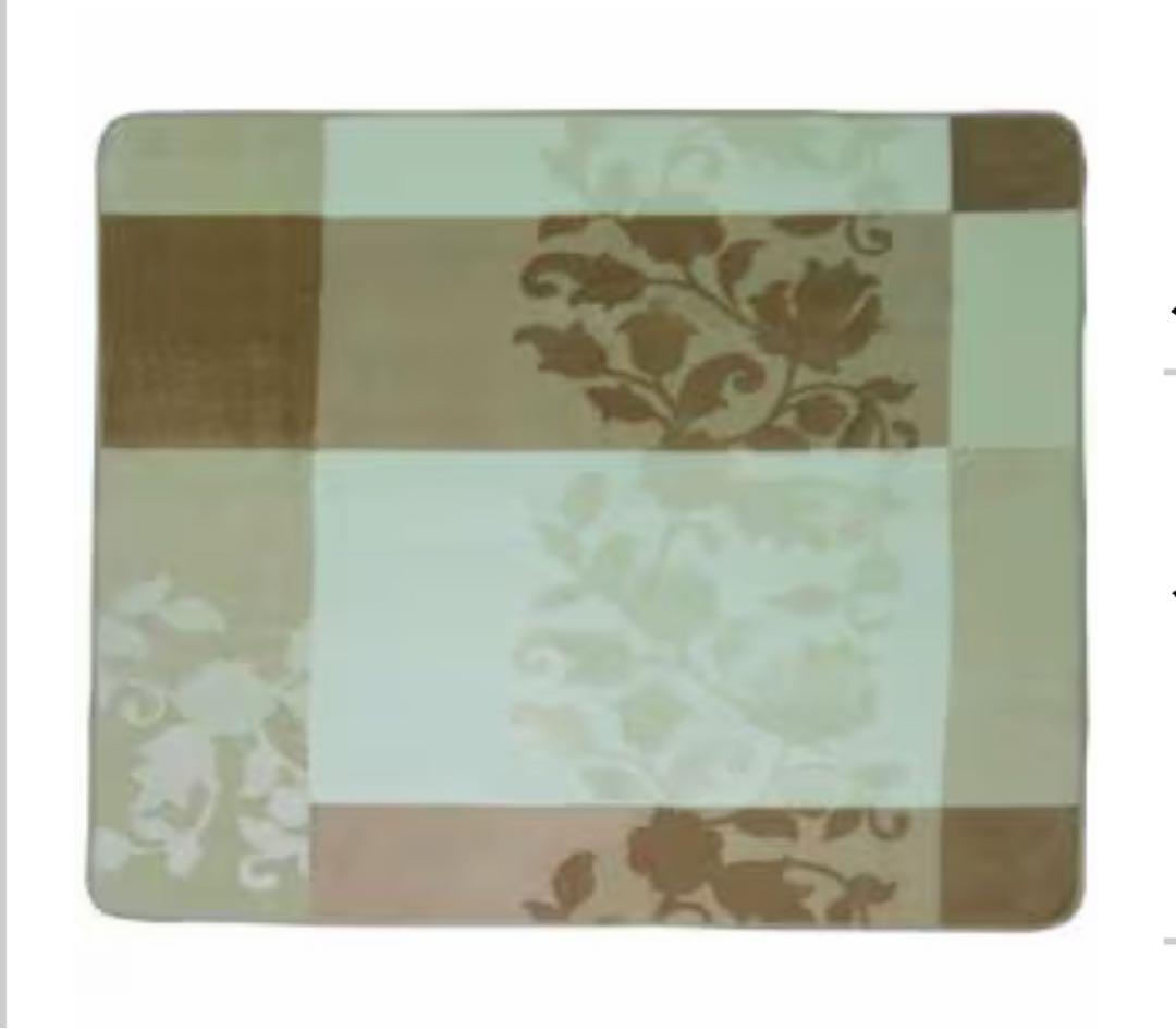 山善　Y25SH　2畳用ホットカーペット　カバー付　フランネル 180×180