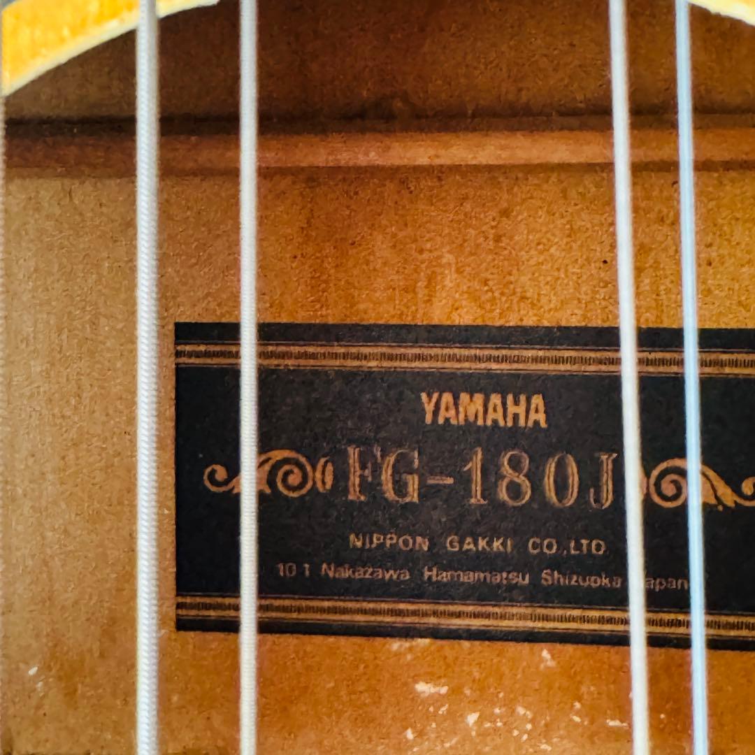YAMAHA ヤマハ　アコースティックギター FG-180J