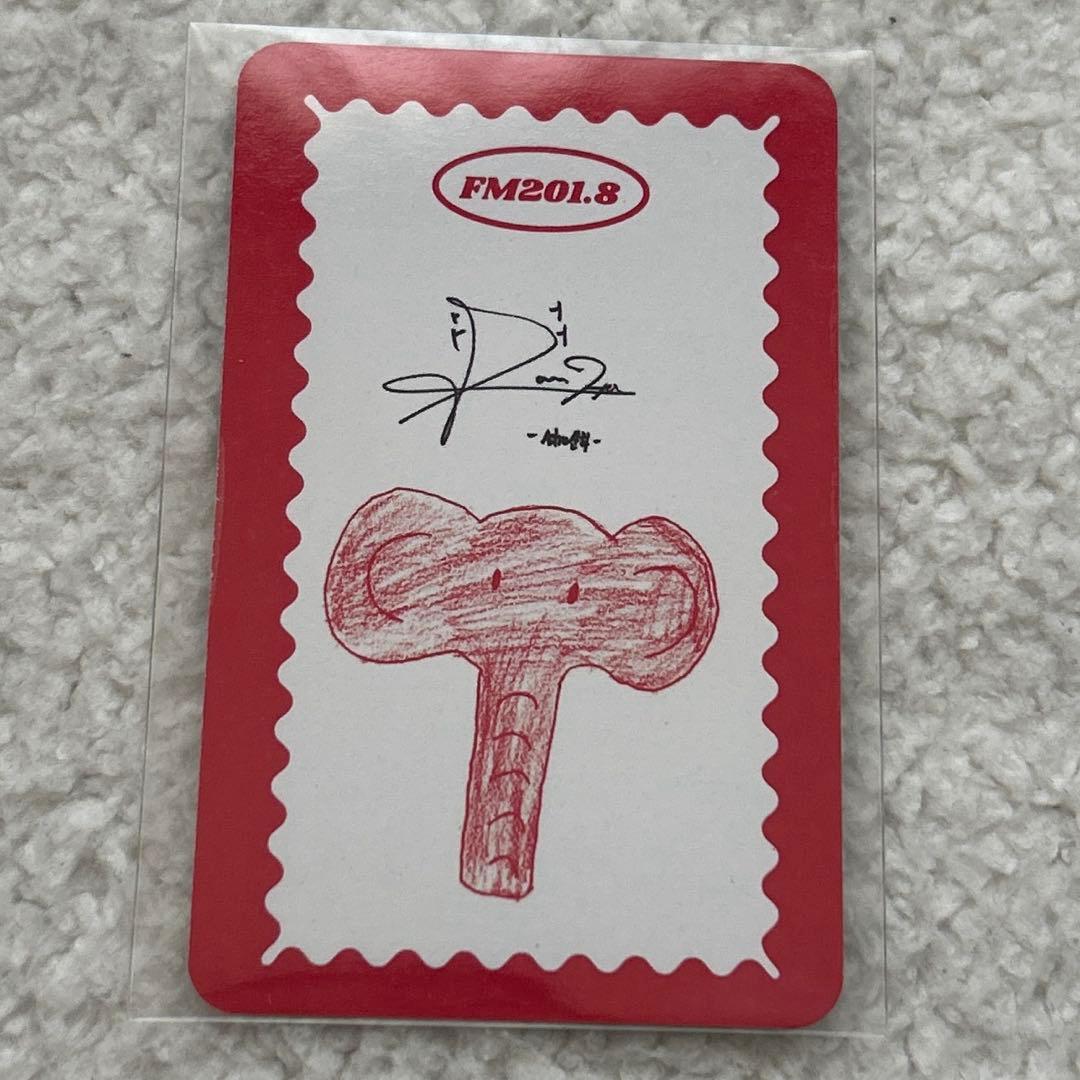 ASTRO ユンサナ FM201.8 直筆サイン トレカ