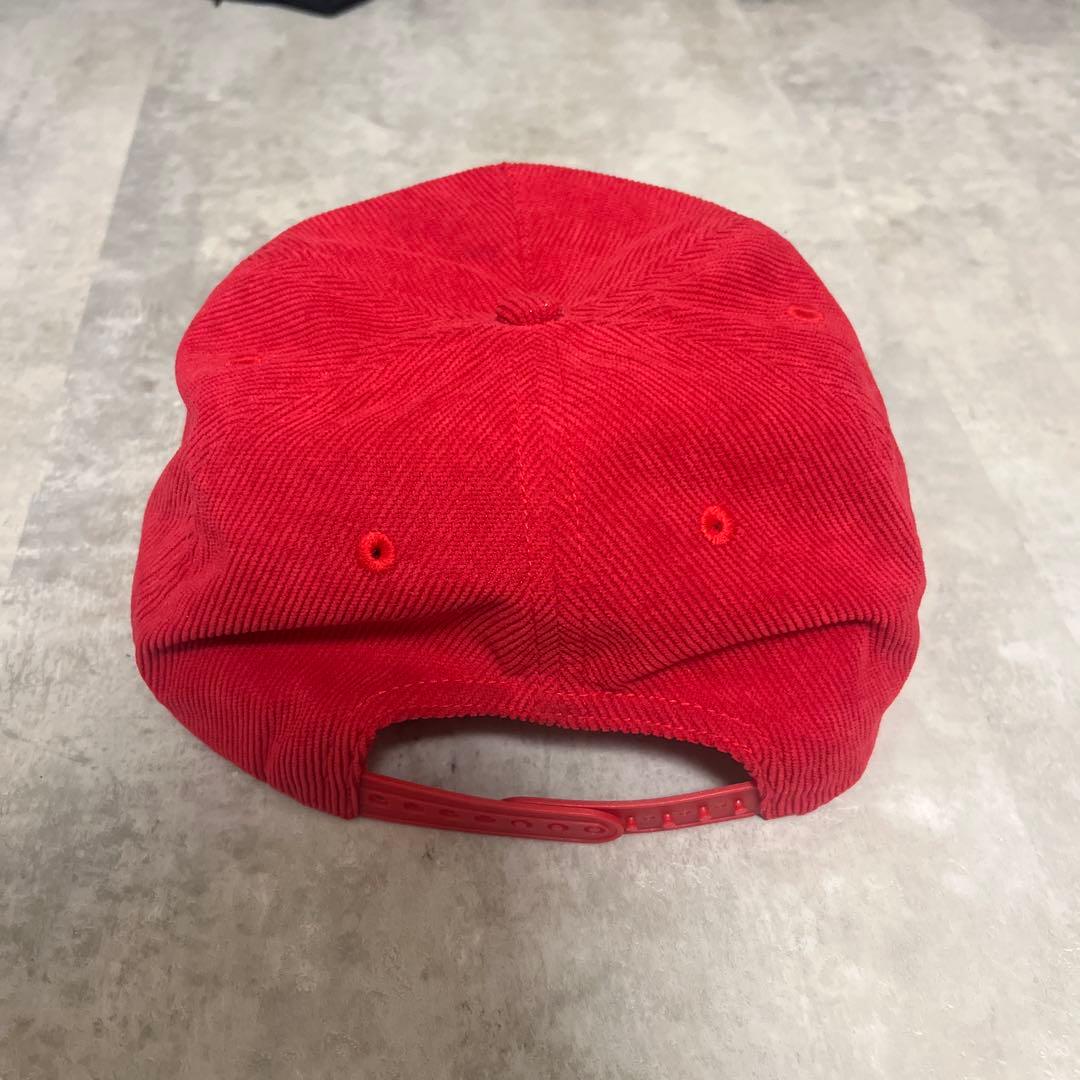 Marlboro キャップ　コーデュロイ　赤