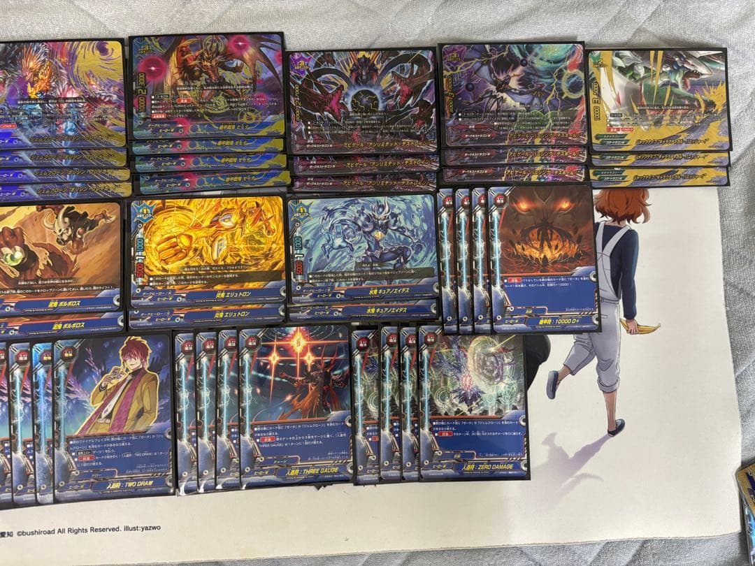 バディファイト 原作再現　ジェムクローンデッキ　ゼータ　ジェムクローン　ヒーロー