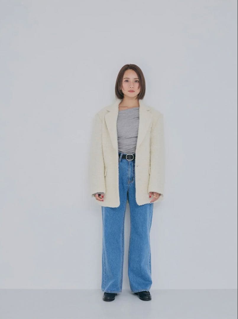 collab ツイードオーバージャケット