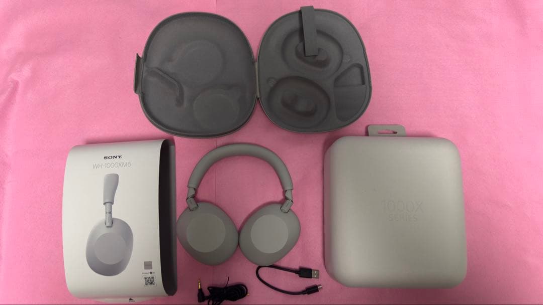 SONY WH-1000XM6 （S）プラチナシルバー