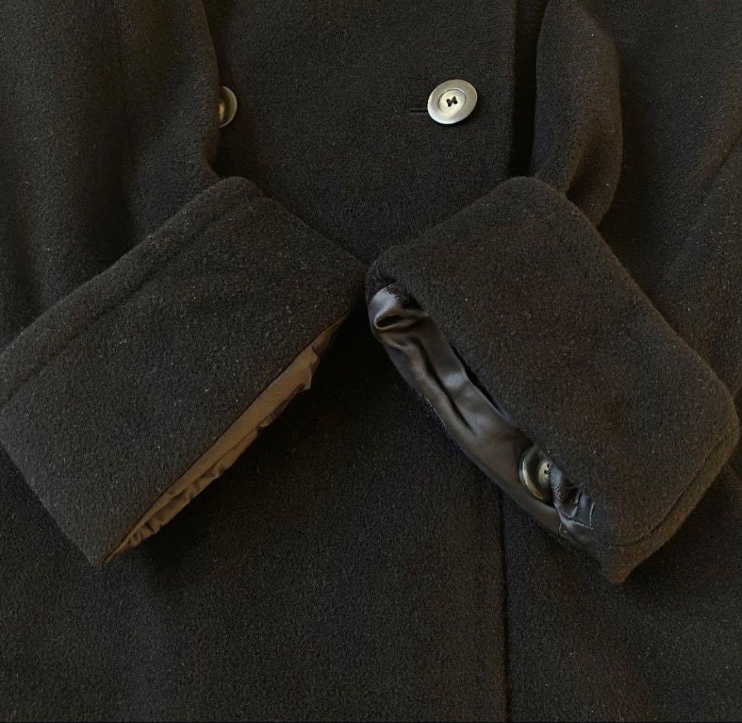 マックスマーラ　コートダブル　イタリア製　大きいサイズ　オーバーサイズカシミヤ混