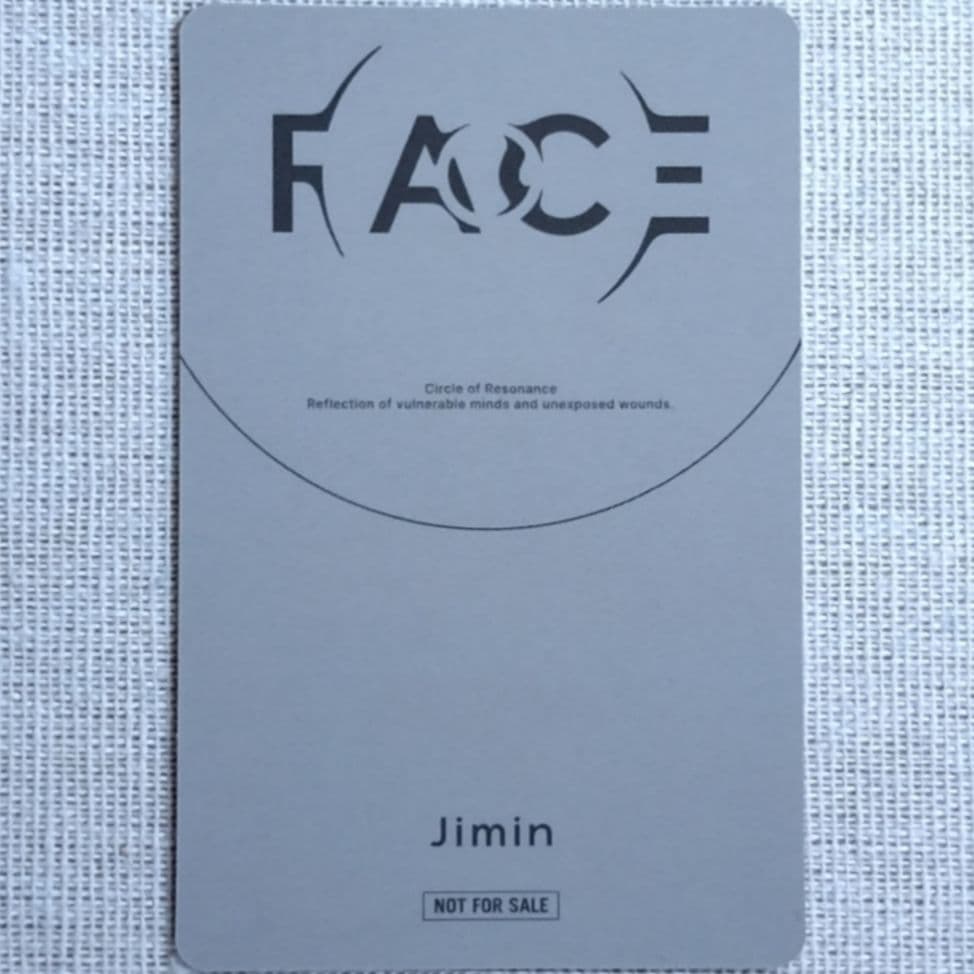 BTS FACE JPOS 当選 ラキドロ JIMIN トレカ