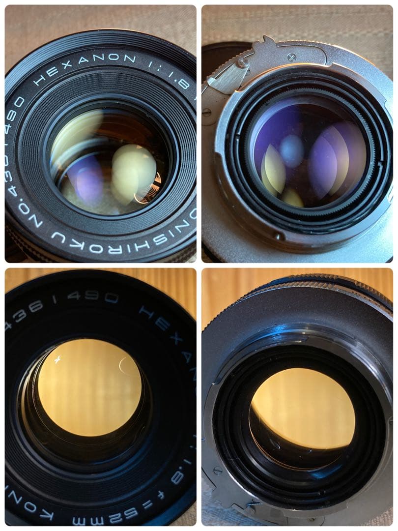 ★konica fp+hexanonレンズ★希少！超美品＊完動品★保証付