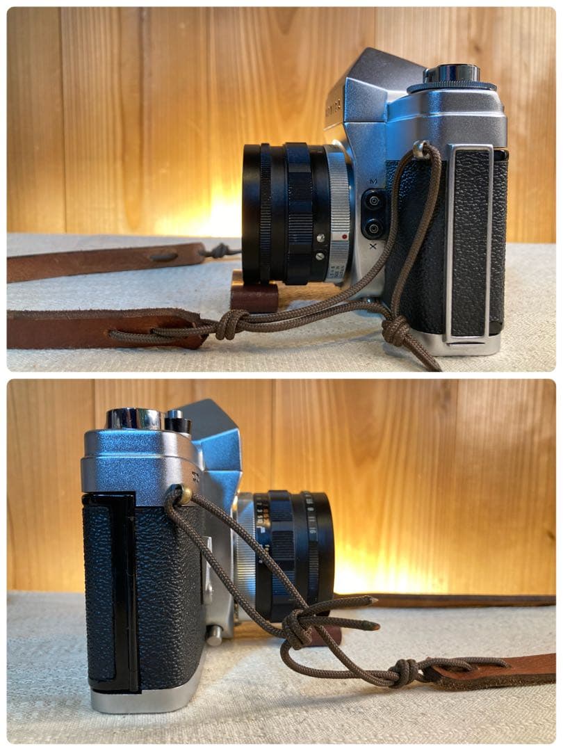 ★konica fp+hexanonレンズ★希少！超美品＊完動品★保証付