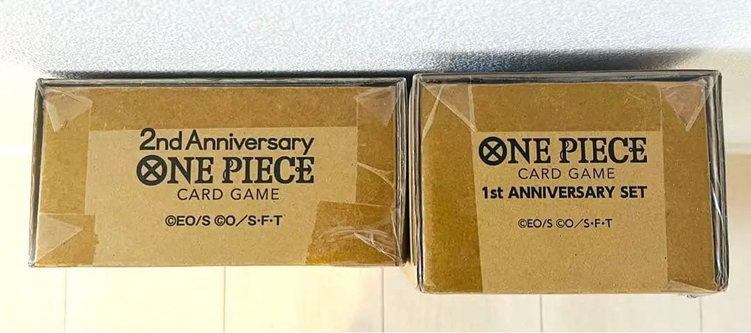 【未開封】ワンピースカードゲーム 1st＆2nd Anniversary Set