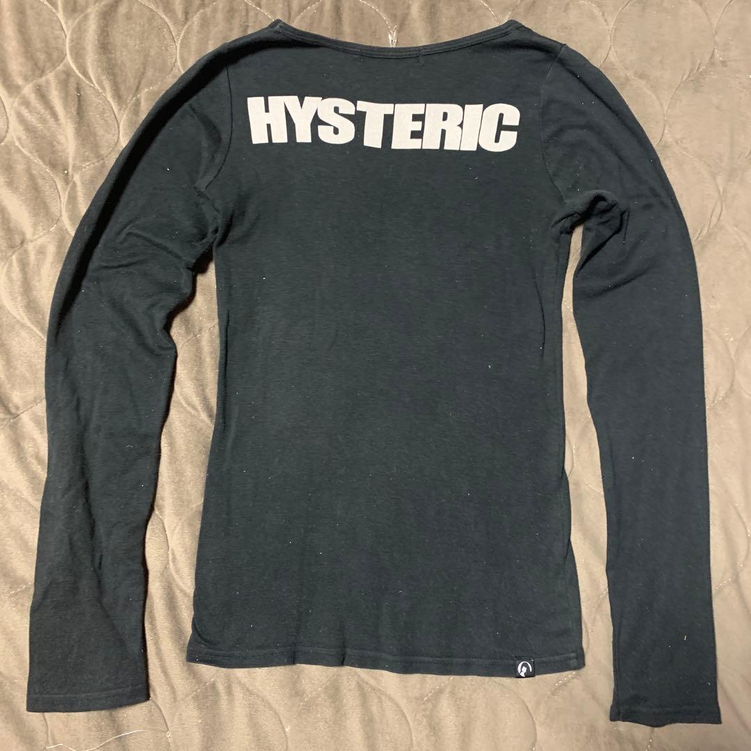 Hysteric Glamour スカルプリント 長袖Tシャツ　ロンT