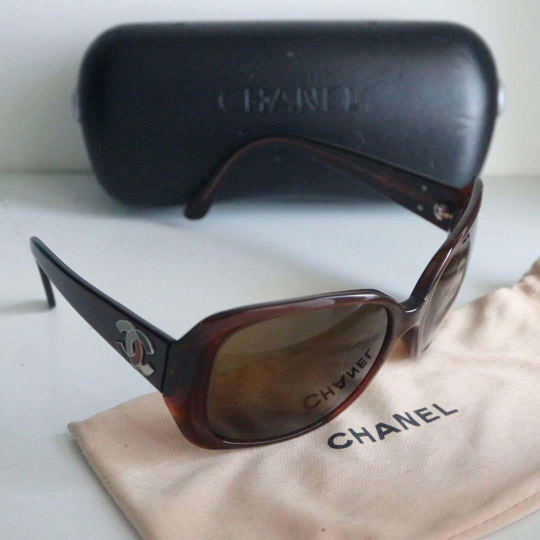 最終値下げ✨CHANEL ココマークブラウン サングラスCoco