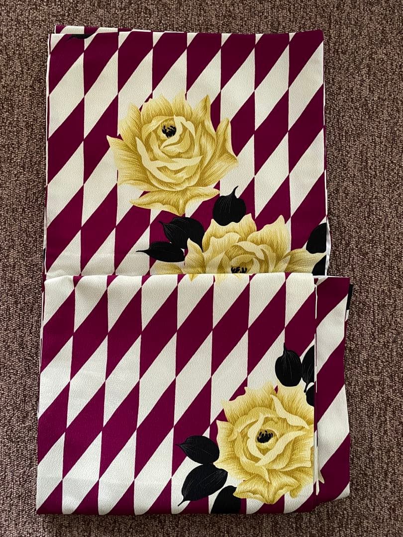 本日21時まで/希少！modernantenna モダンアンテナ 市松×薔薇