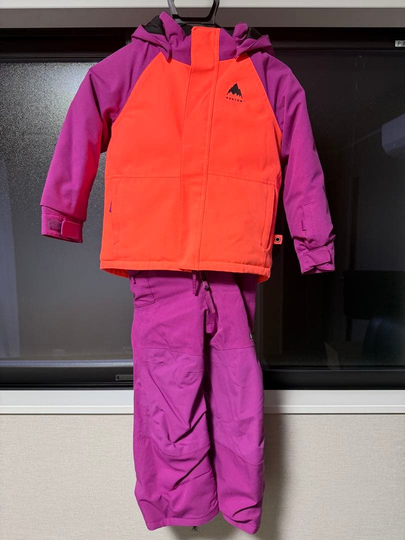 BURTON 子供用スノーボードウェアセット 110cm
