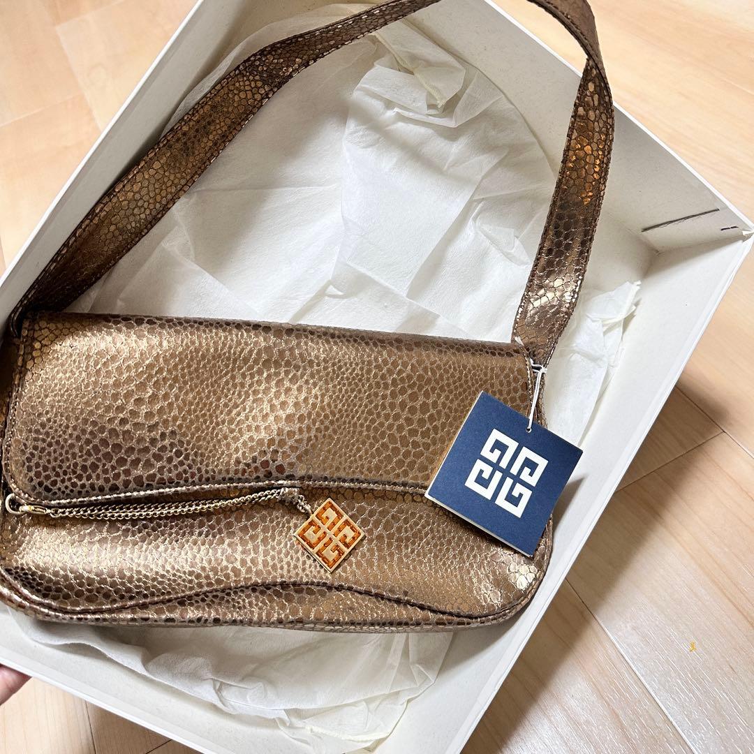 希少！Givenchy 山羊革 ショルダーバッグ　Y2K