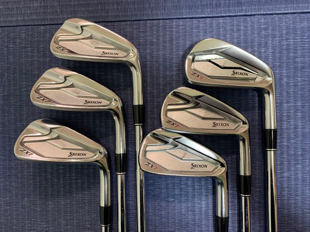 ZX7コンボアイアン6本セット　DG120s