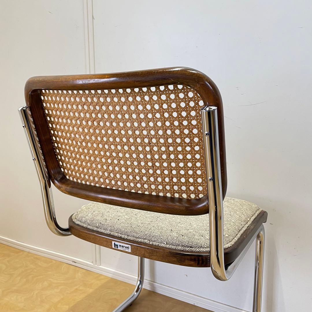 希少 マルニ木工 チェスカチェア② ビンテージ オールド ダイニングチェア 椅子