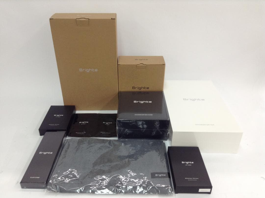 Brighte ブライト シャワードライヤー BRT-SD173WH 付属品多数