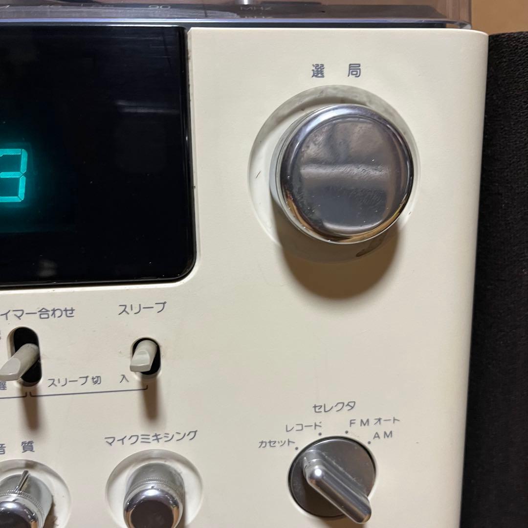 昭和レトロ　ナショナル　カセットタイマー付ステレオシステムSC-440