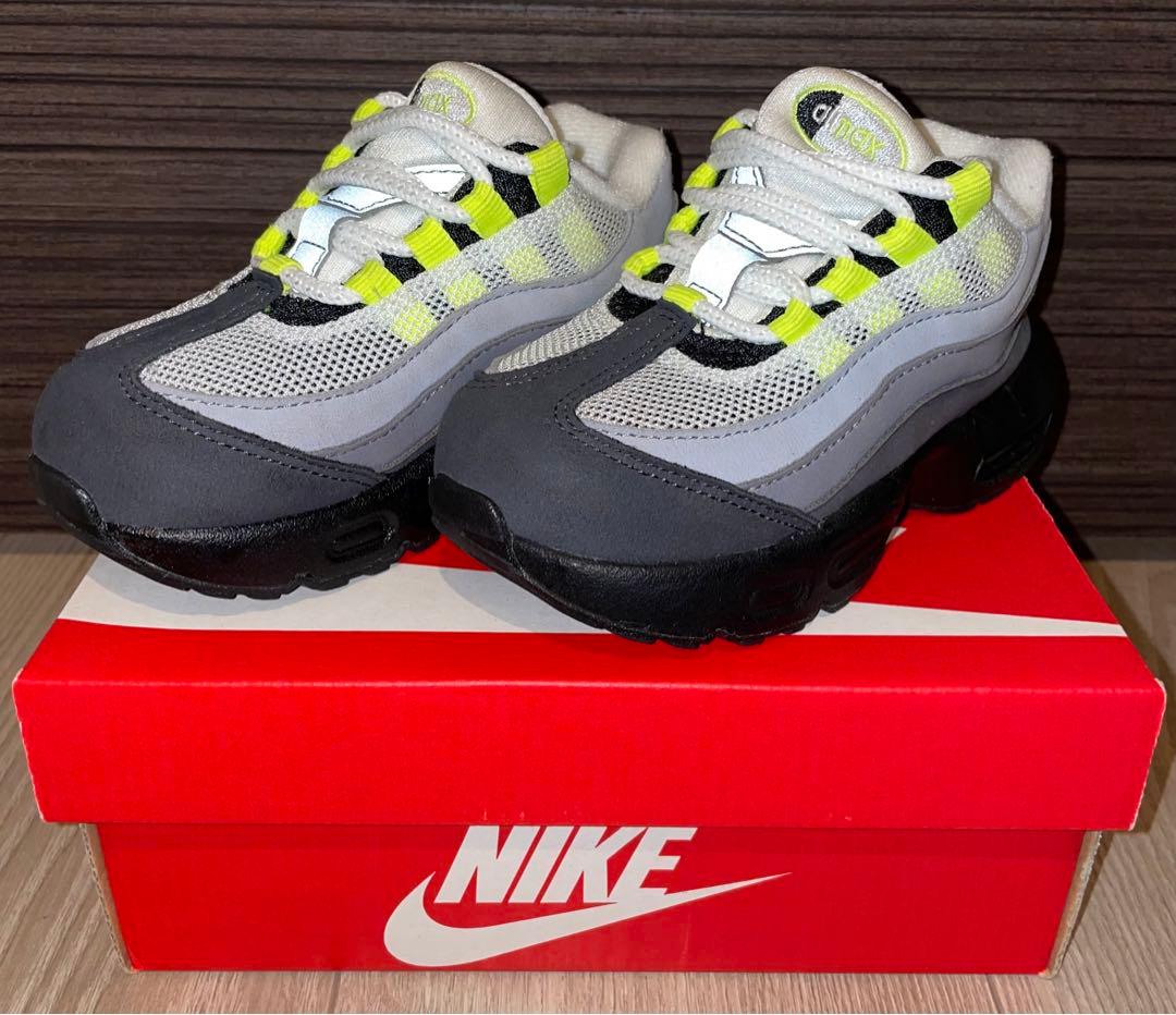 スニーカー NIKE AIRMAX 95 TD NEON 14cm