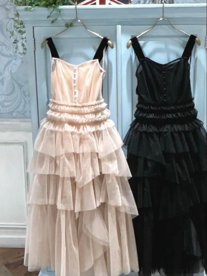 snidel チュールスカート　ピンク