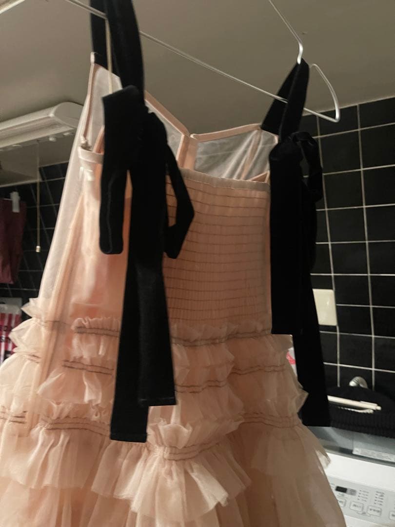 snidel チュールスカート　ピンク